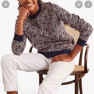 EUC Boden Pink/Navy Sweatshirt